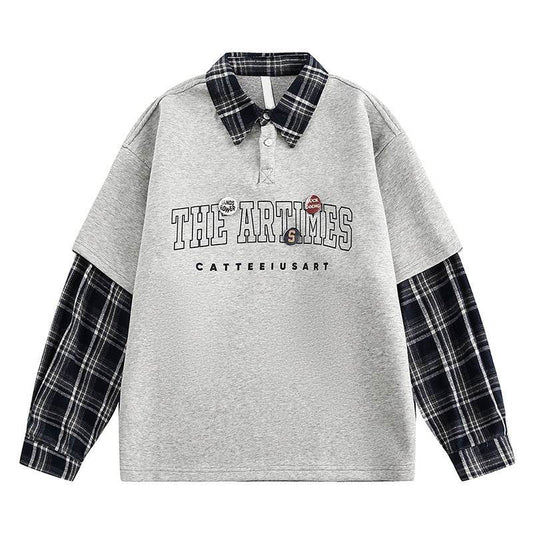 Polo Collar Sweatshirt for Men and Women MuddyStck Originals MuddyStock