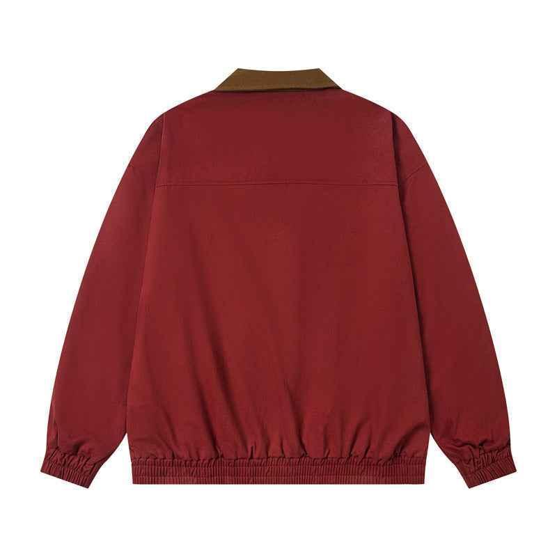 Chinoiserie Vintage Cat Embroidery Patchwork Jacket for Men and Women | MuddyStock Originals