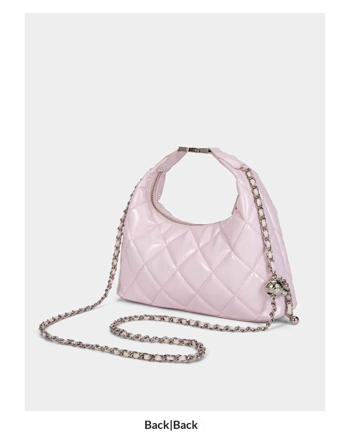 New Chanel-Style Quilted Chain Shoulder Bag