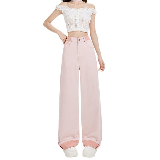 Women High-Waist Slimming Loose Straight Ankle-Length Pants | MuddyStock Originals MuddyStock