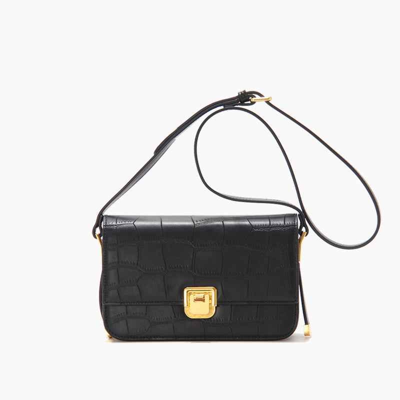 Women's One-shoulder Messenger Bag Black