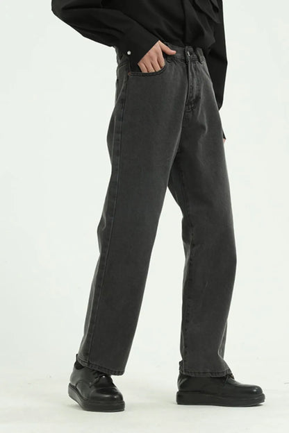 Baggy Jeans with Pockets For Men | MuddyStock Originals Dark Gray MuddyStock