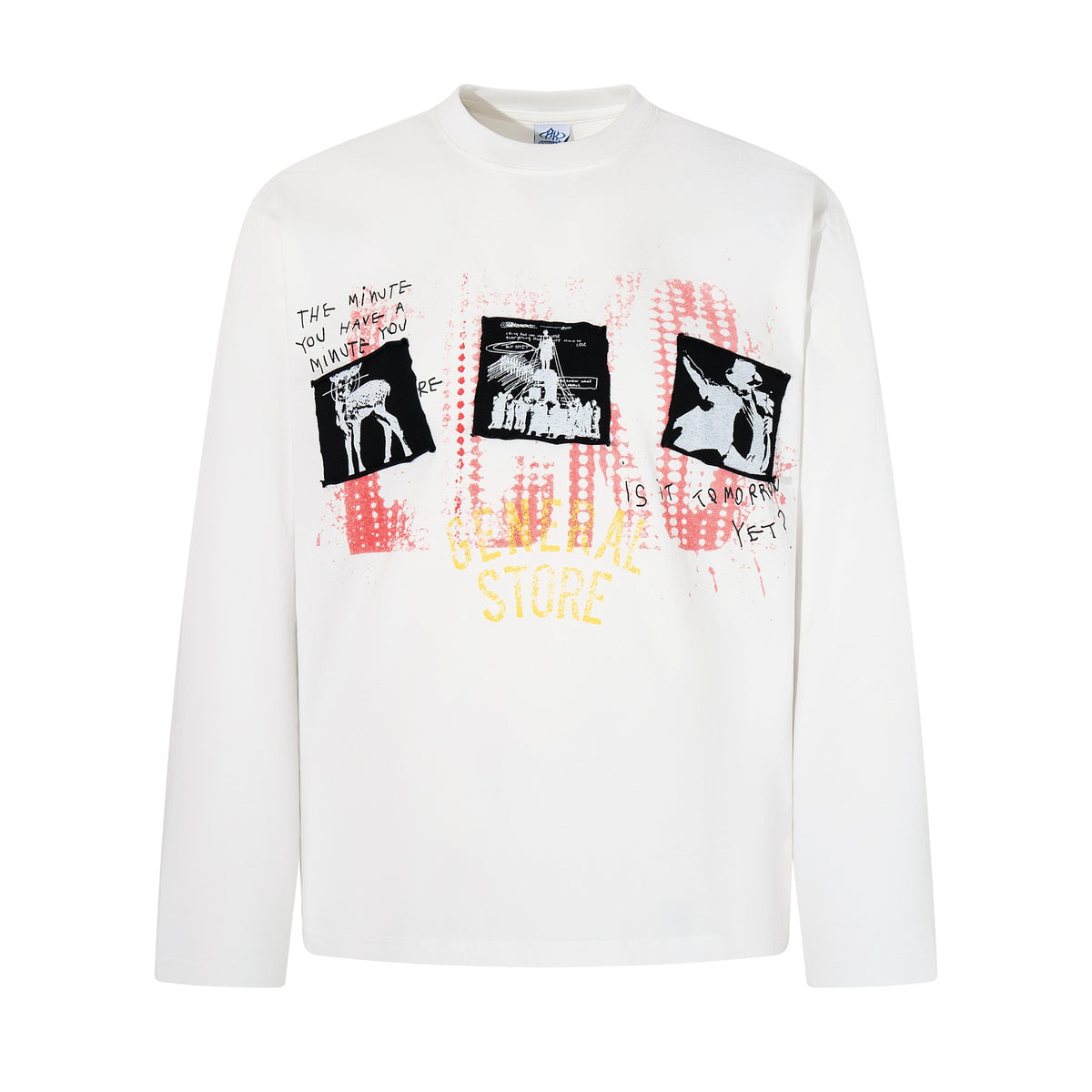 Printed Graffiti T-shirt For Men | MuddyStock Originals White