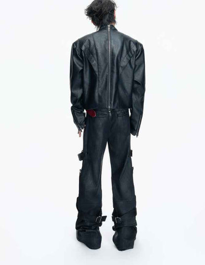 American High Street Wide Leg Jeans For Men