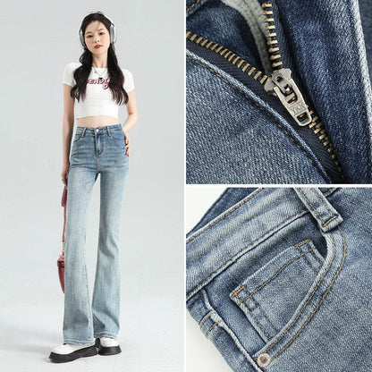 Women's Fashion Slim Gradient Bootcut Pants MuddyStock