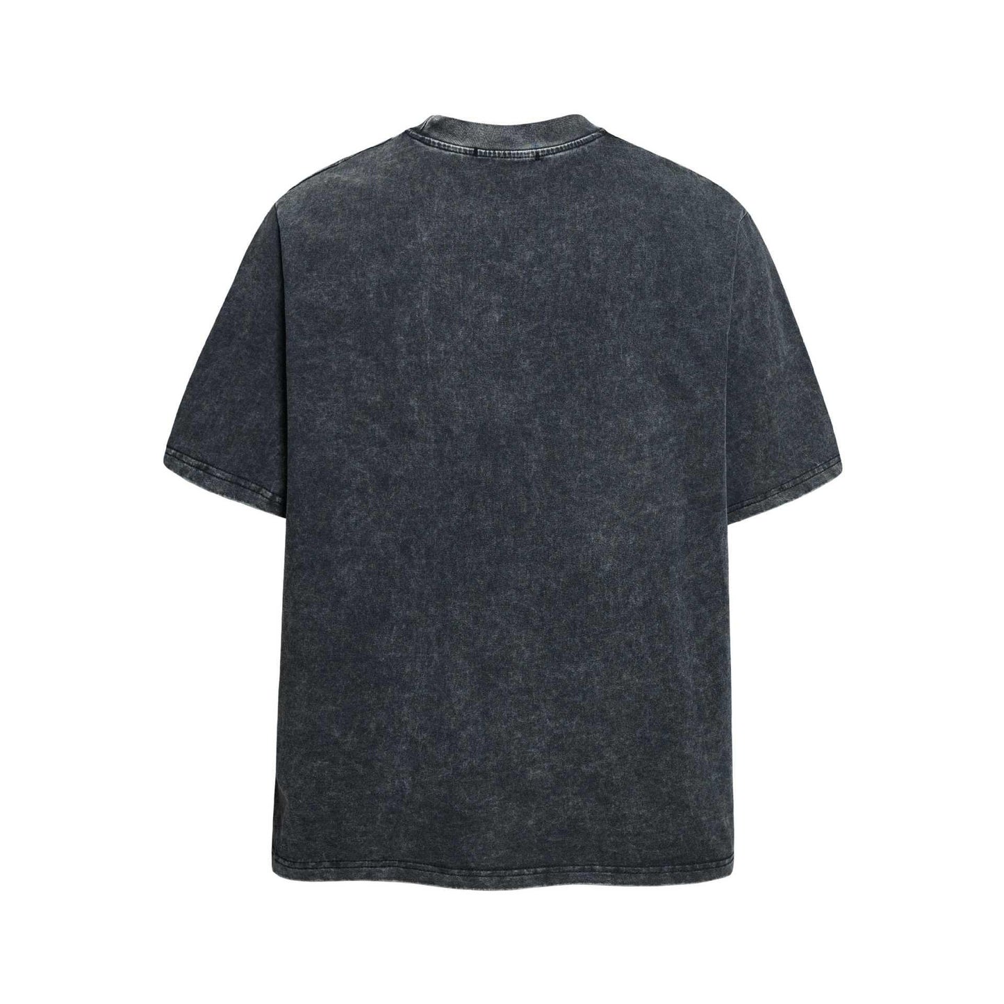 Portrait distressed printed short sleeved t-shirt for men | MuddyStock Originals