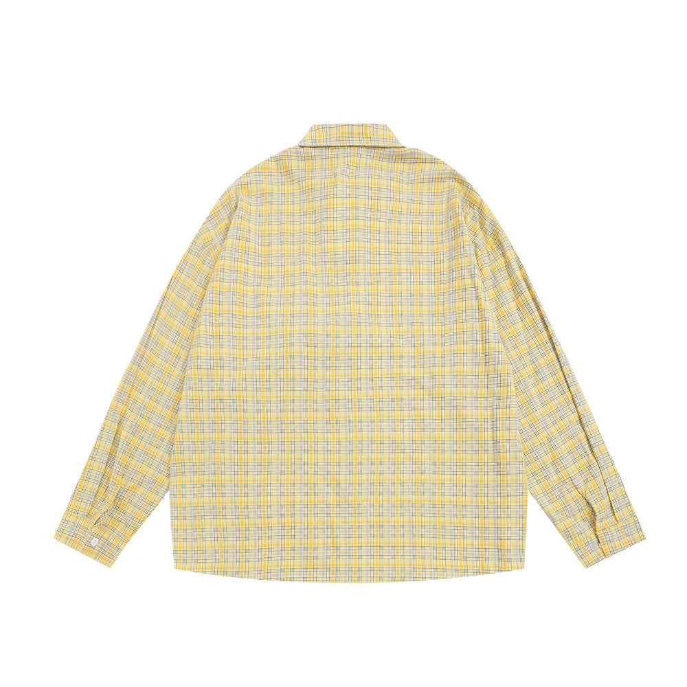 Fine Plaid Long-sleeved Shirt For Women null