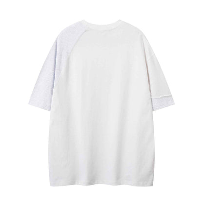 Spliced Unique Design Short Sleeve T-Shirt For Men | MuddyStock Originals MuddyStock