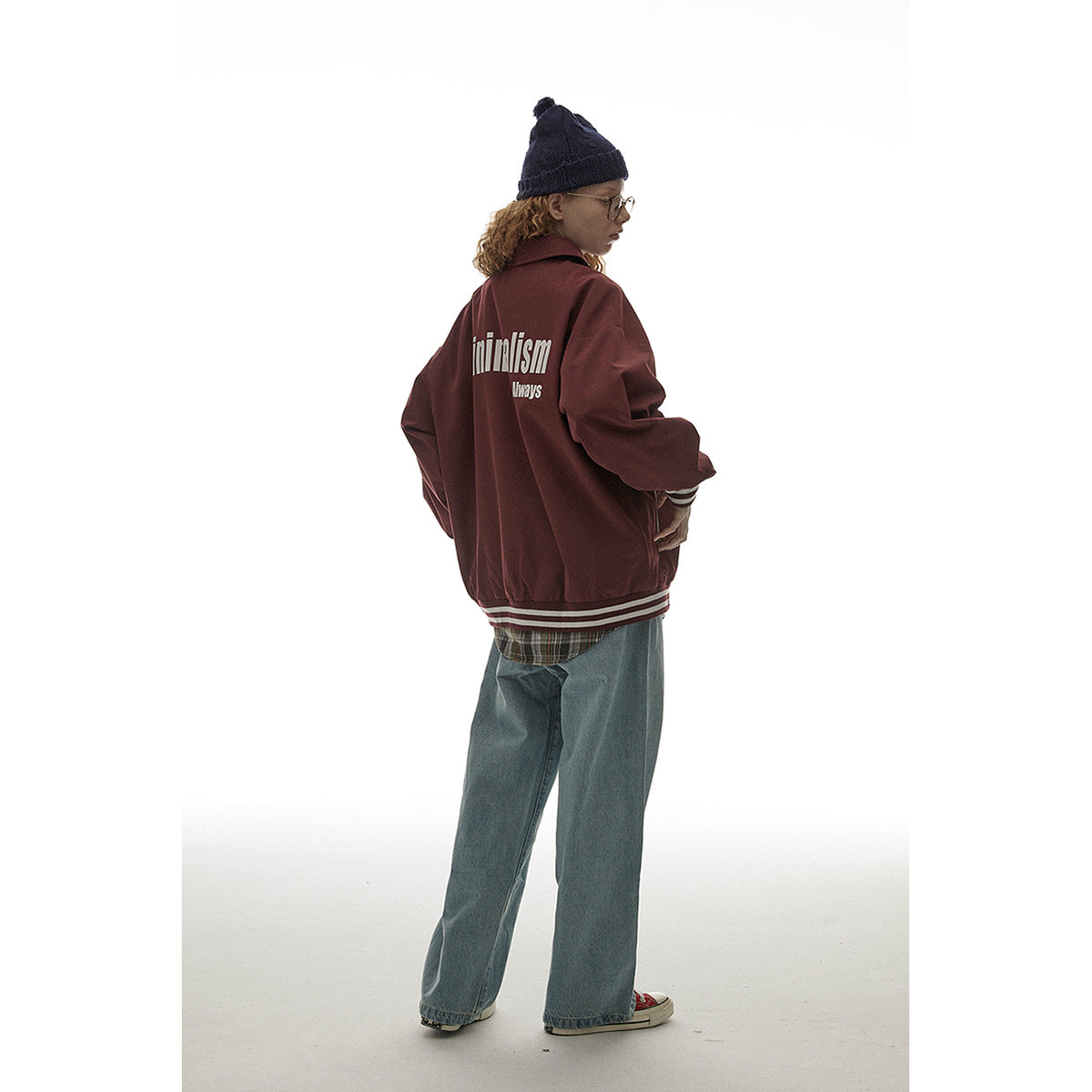 Loose Solid Color Jacket For Men And Women MuddyStock