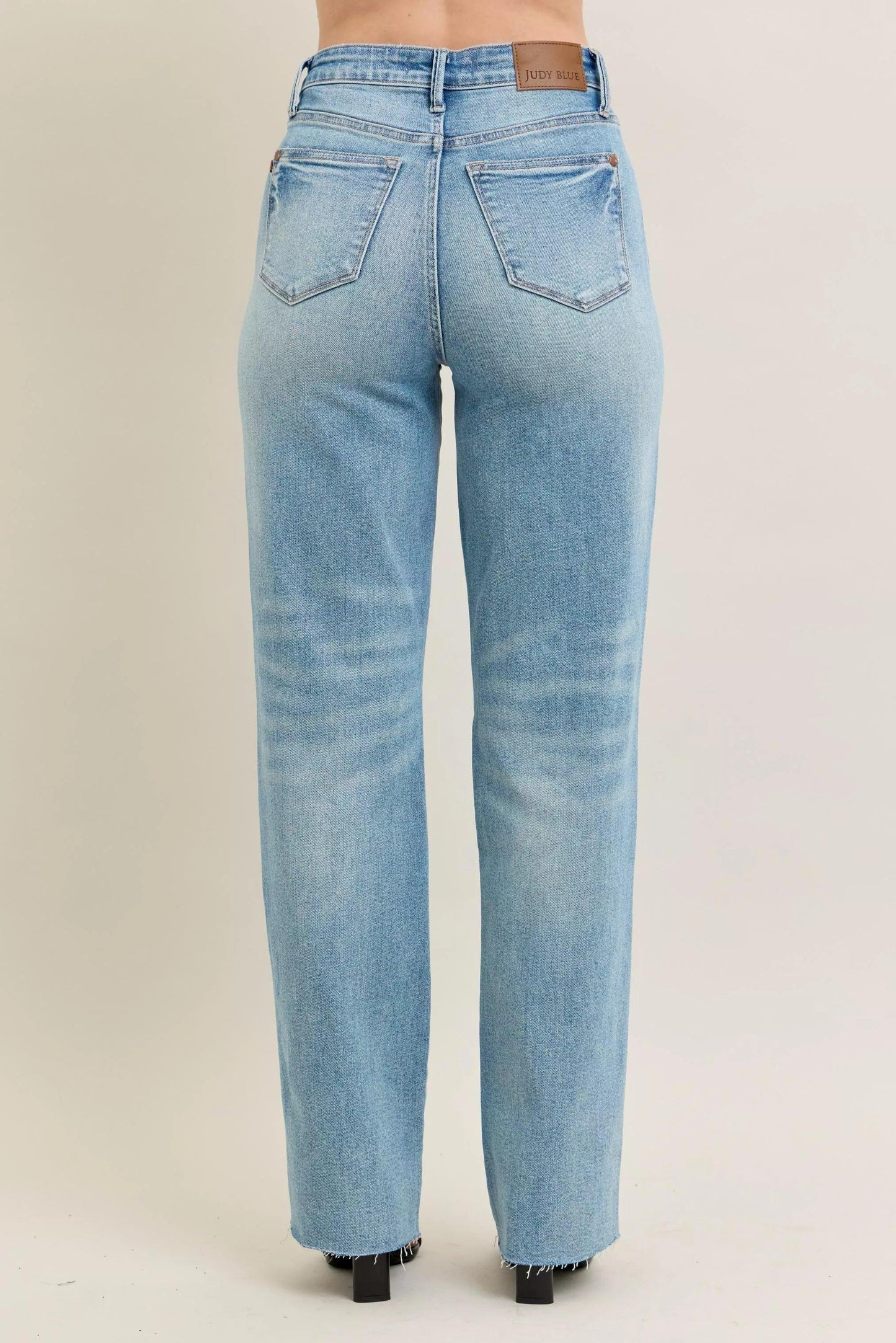 High Waist Rigid Magic Star Shaped Jeans For Women