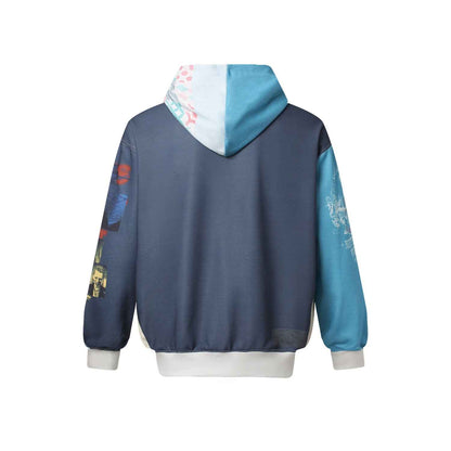 Heavyweight Magazine Print Design Loose Fit Men's Zip-Up Hoodie | MuddyStock Originals MuddyStock