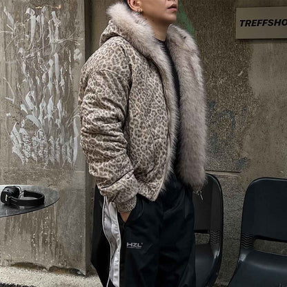 Leopard print jacket for men | MuddyStock Originals