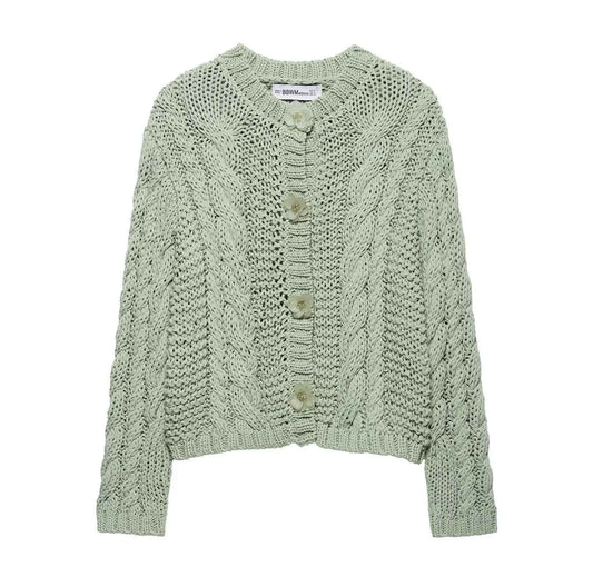 Flower breasted knitted seater top for women | MuddyStock Originals