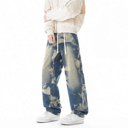 Street Style Camouflage Denim Pants For Men | MuddyStock Originals