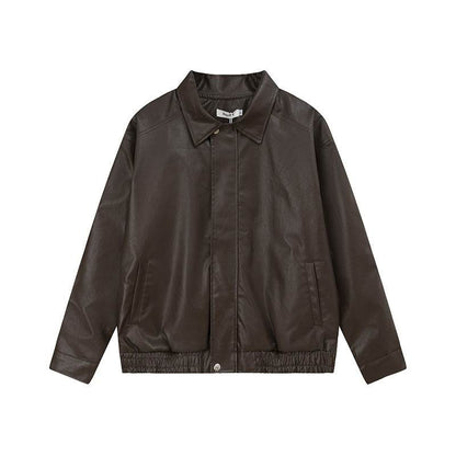 PU leather jacket for men and women | MuddyStock Originals MuddyStock