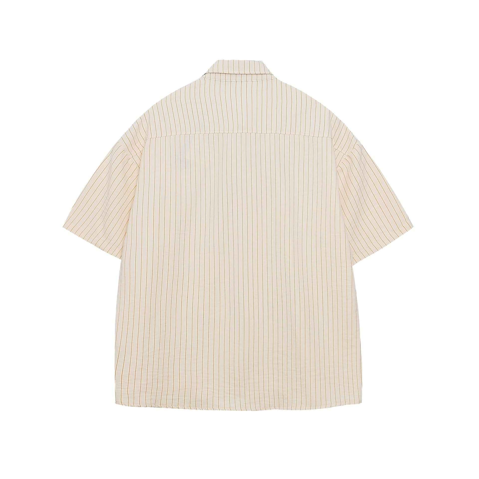 Cat and Dog Striped Short Sleeve