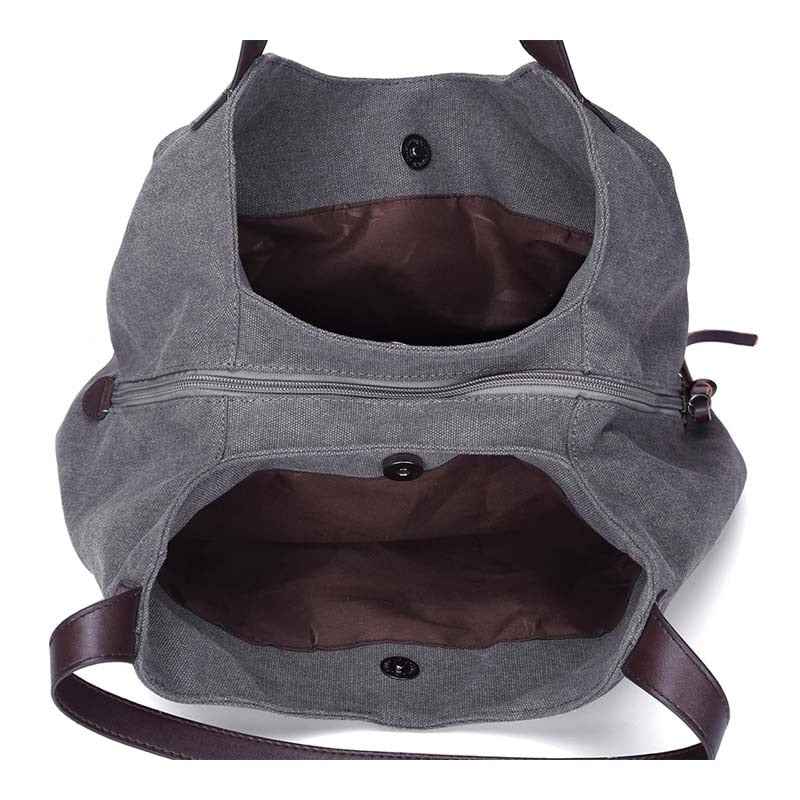 Women's Canvas Zipper bag