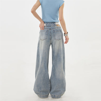 Irregular deconstruction jeans for men and women | MuddyStock Originals MuddyStock