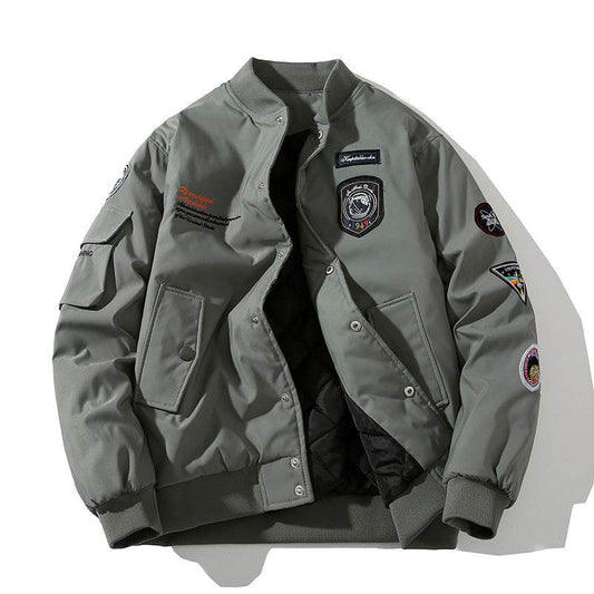 Pilot Jacket For Men And Women | MuddyStock Originals Green Cotton Style MuddyStock