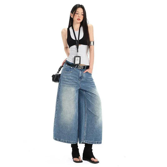 Denim Cropped Pants for Women | MuddyStock Originals