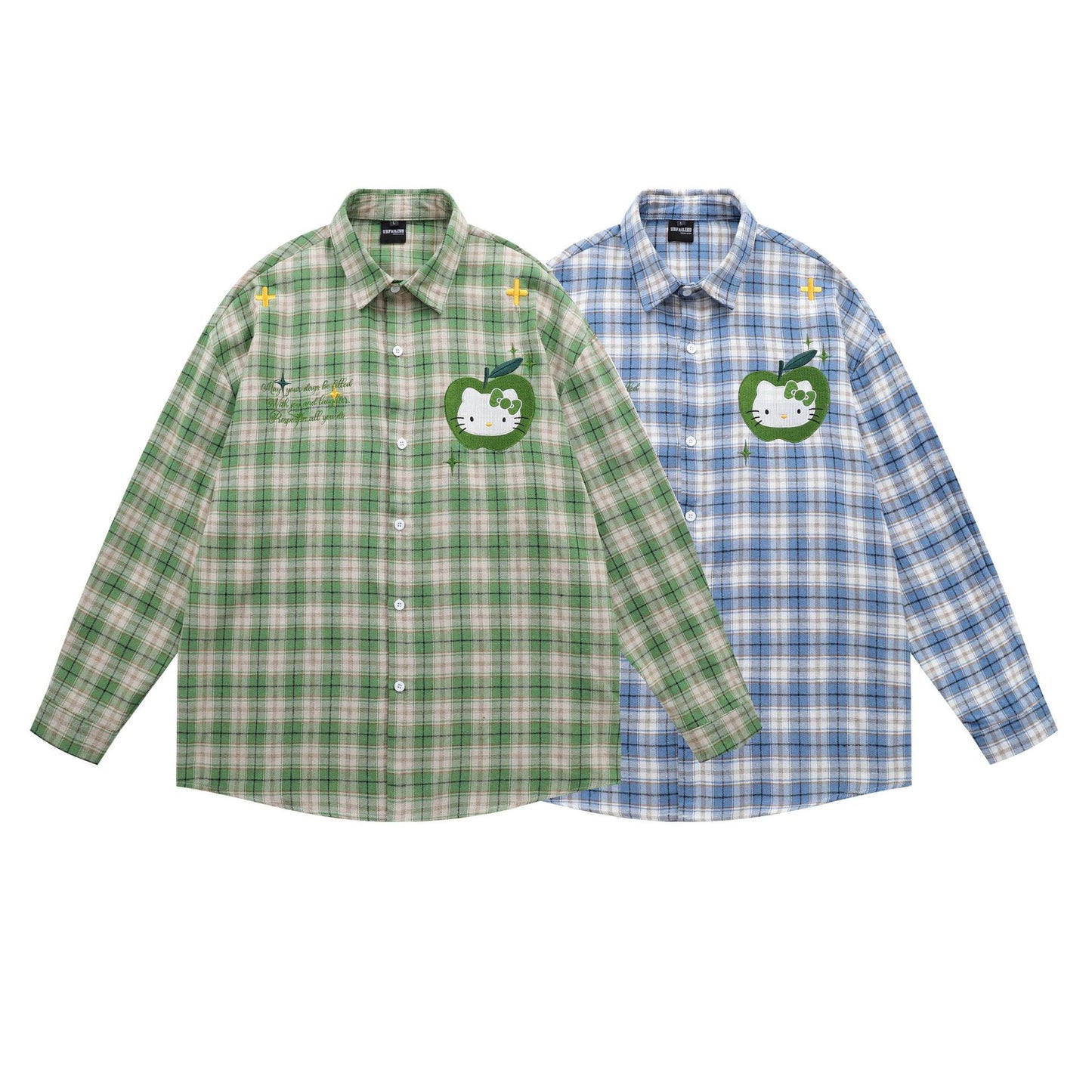 Plaid Long Sleeve Shirt For Women | MuddyStock Originals