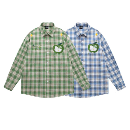 Plaid Long Sleeve Shirt For Women | MuddyStock Originals