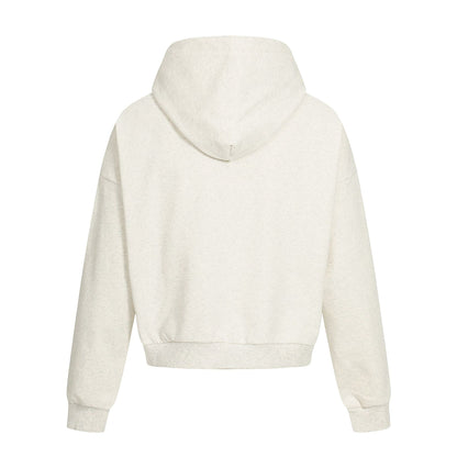 Vintage Streetwear Style Unisex Hooded Sweatshirt with Fun Print Design, Loose Fit eprolo