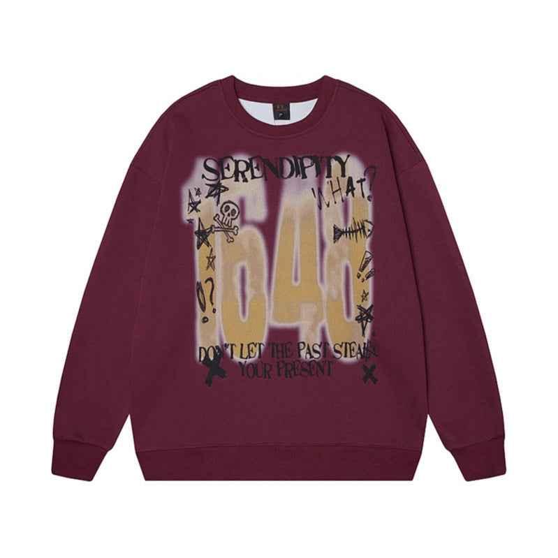 Graffiti Crewneck Sweatshirt for Women | MuddyStock Originals