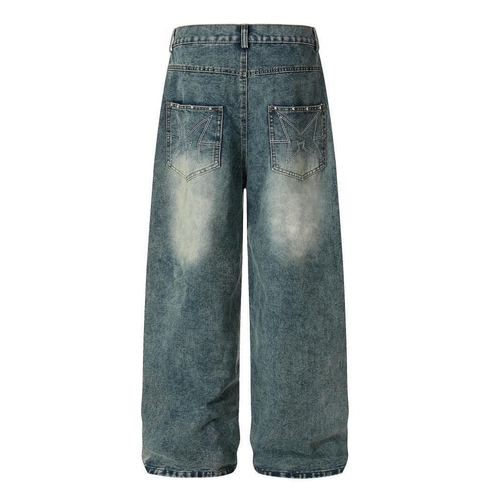 Whitewashed denim jeans for men | MuddyStock Originals