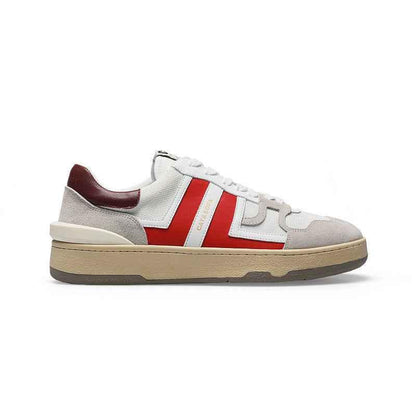 Men's Retro Casual Shoes White red null