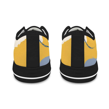 Seattle Low Top Men's Shoes With Abstract Design