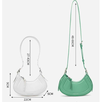Niche One Shoulder Crossbody Crescent Bag For Women