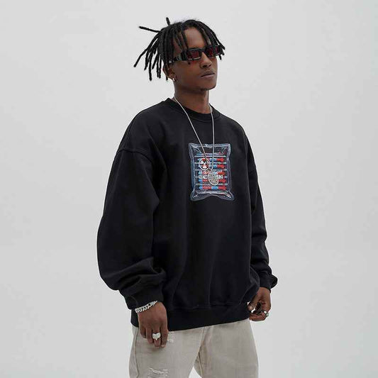 Fashion American Style Loose Men's Top MuddyStock