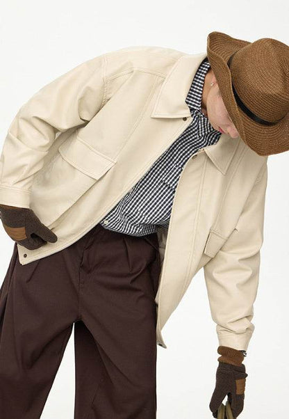 Retro Street Lapel Jacket For Men And Women MuddyStock