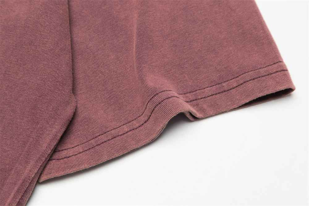 Old Washed Short-sleeved T-shirt For Men null