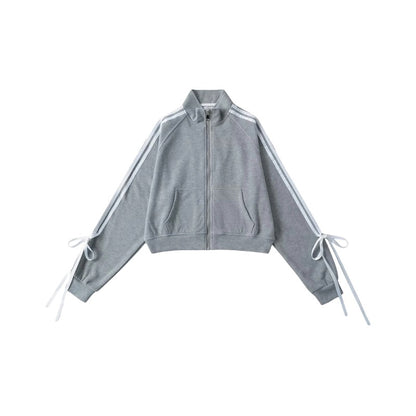 Women's Design Side Pull Bow Loose Casual Jacket All Products