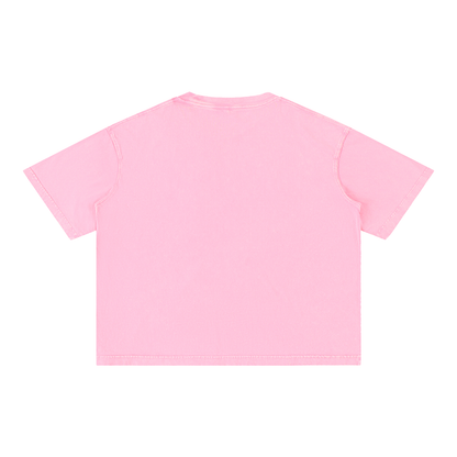 Mineral Wash Boxy Cotton T-Shirt For Men | MuddyStock Originals