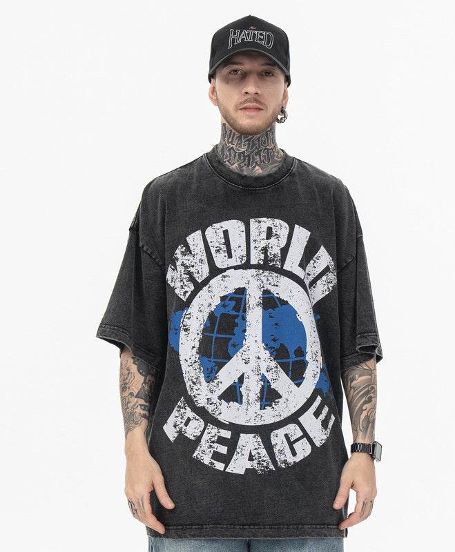 Men's Fashion Printed Short-sleeved T-shirt MuddyStock