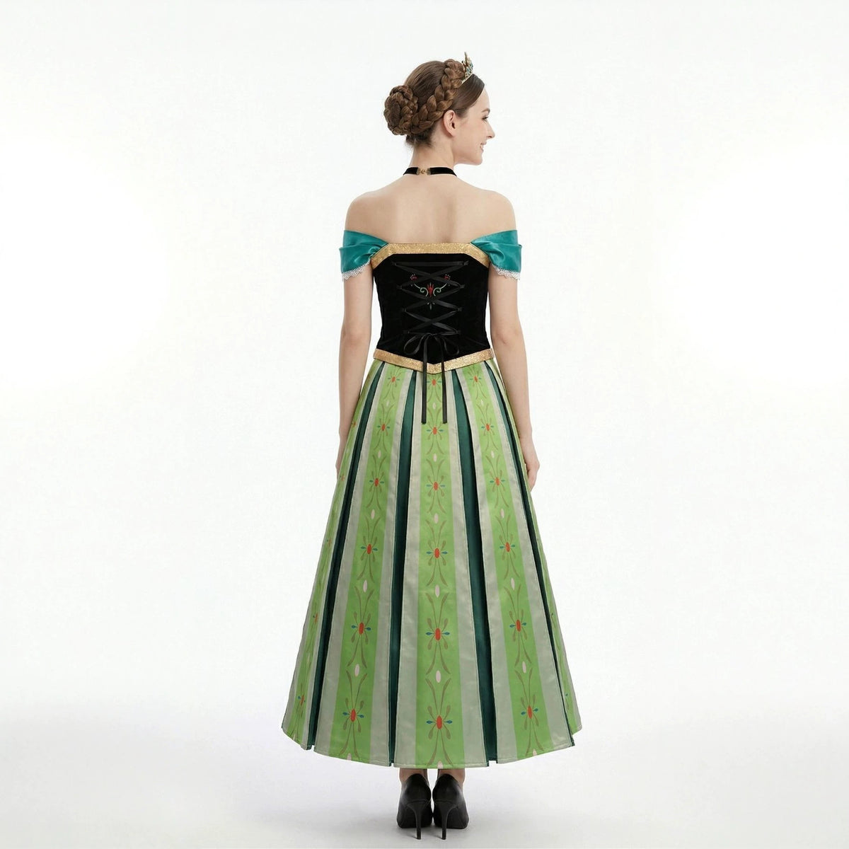 Frozen Anna Princess Anime Cosplay Costume For Halloween