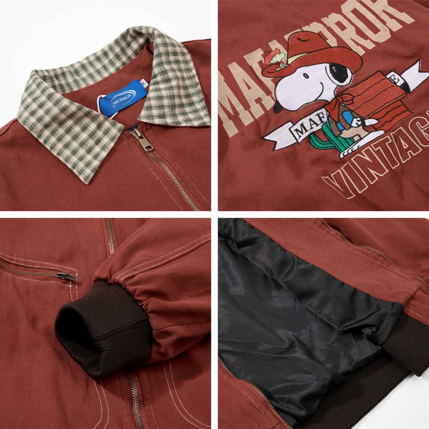 Retro Patchwork Embroidered Jacket For Men | MuddyStock Originals MuddyStock