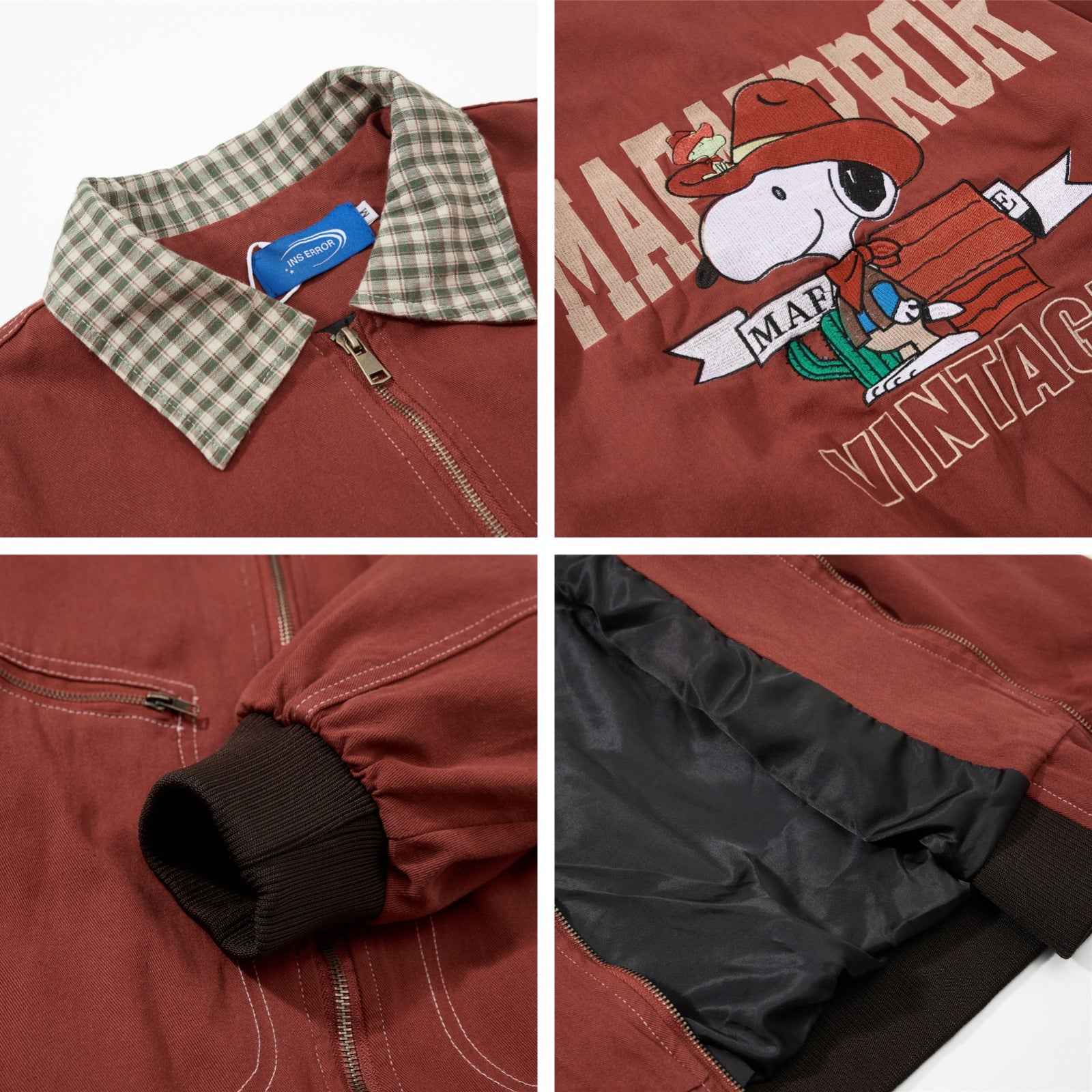 Retro Patchwork Embroidered Jacket For Men | MuddyStock Originals MuddyStock