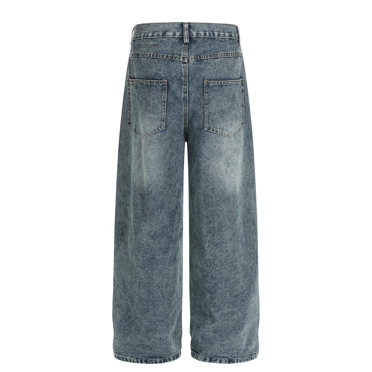 Kitty cat embroidered vintage jeans for women