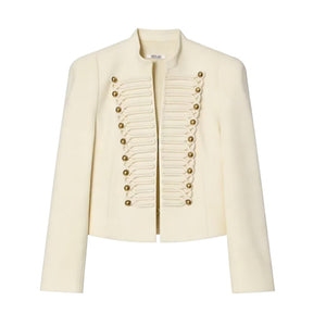 Spring Slim-fit Suit Casual Jacket For Women Beige All Products