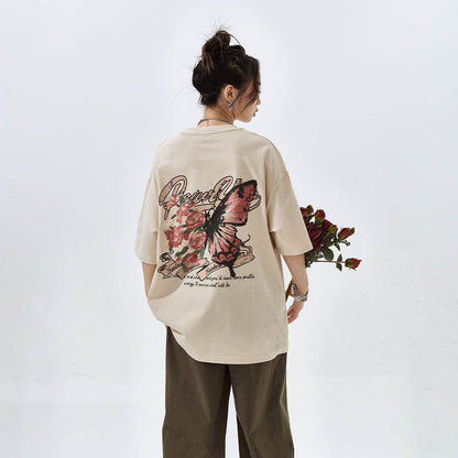 Loose American Top For Women MuddyStock