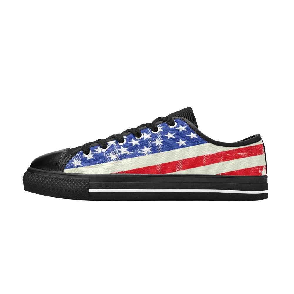 Aquila American Style Canvas Men's Shoes Black