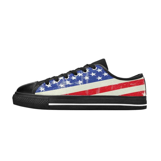 Aquila American Style Canvas Men's Shoes Black