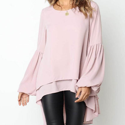 Women Chiffon Ruffled Tops Blouse | MuddyStock Originals MuddyStock