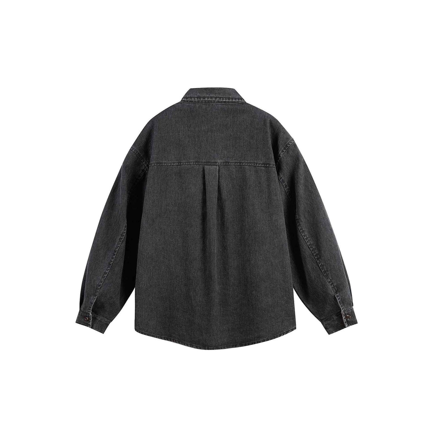 Loose Casual Versatile Denim Shirt For Men | MuddyStock Originals
