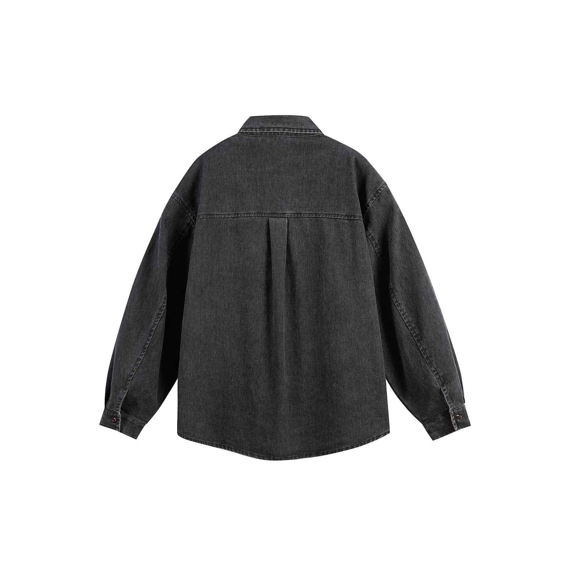 Loose Casual Versatile Denim Shirt For Men | MuddyStock Originals