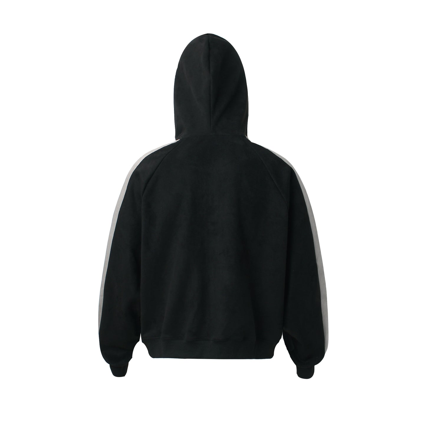 Retro Patchwork Printed Loose Fit Hooded Zip-Up Sweatshirt For Men And Women | MuddyStock Originals MuddyStock